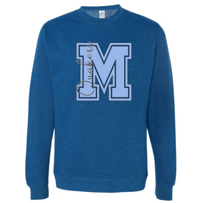 Quaker - Unisex Midweight Crewneck Sweatshirt Thumbnail