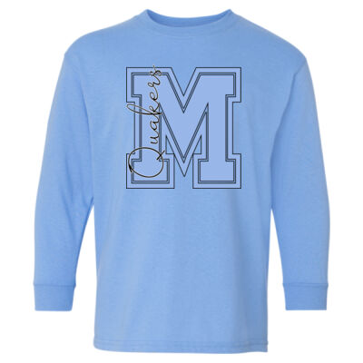 Quaker - Heavy Cotton™ Youth Long Sleeve T-Shirt Thumbnail