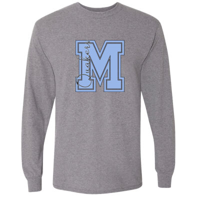 Quaker - DryBlend® 50/50 Long Sleeve T-Shirt Thumbnail