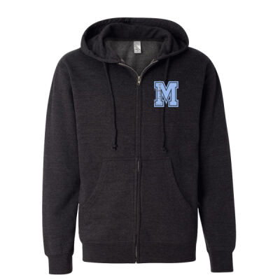 Quaker - Midweight Full-Zip Hooded Sweatshirt Thumbnail